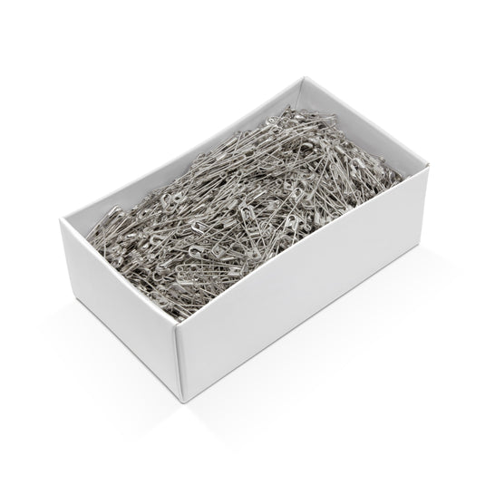 512100|Prym Safety Pins, Silver, Steel