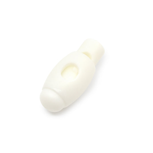 469-9|Dritz Cord Locks & Stops, White, 2 pc