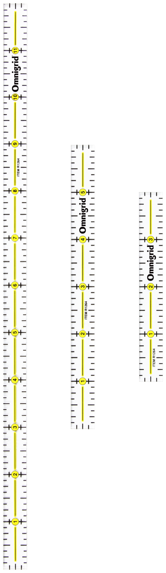 R1264S|Omnigrid Marking Ruler Trio with Lengths 4