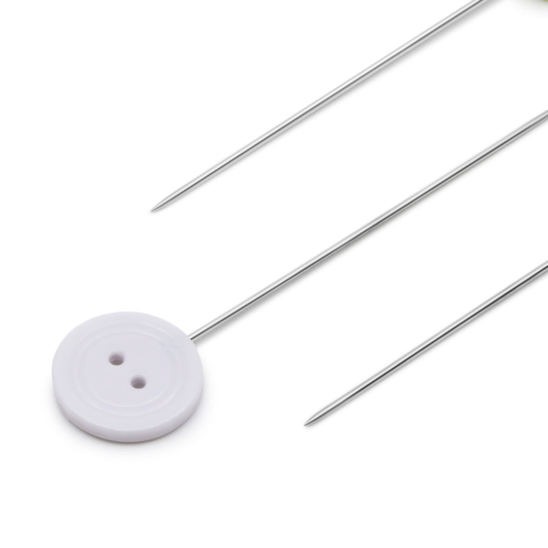 Load image into Gallery viewer, 67|Dritz Flat Button Head Pins, Assorted, 50 pc