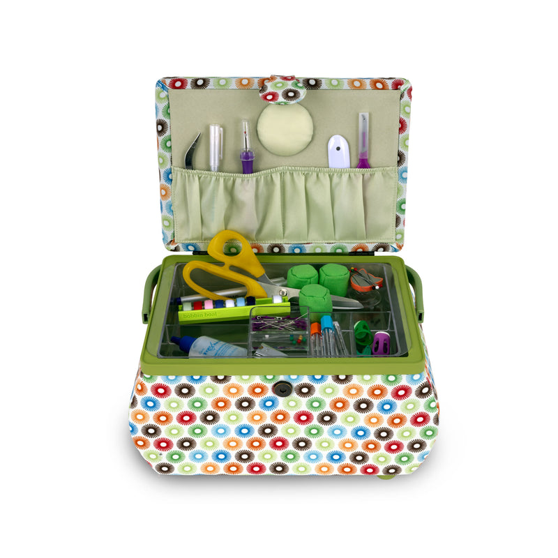 Load image into Gallery viewer, Z10237-211|Dritz Curved Sewing Basket, Large