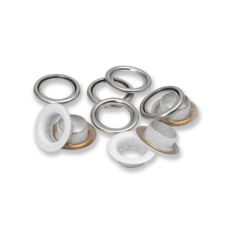 Load image into Gallery viewer, 542540|Prym Eyelets with washers 11 mm White 20pc