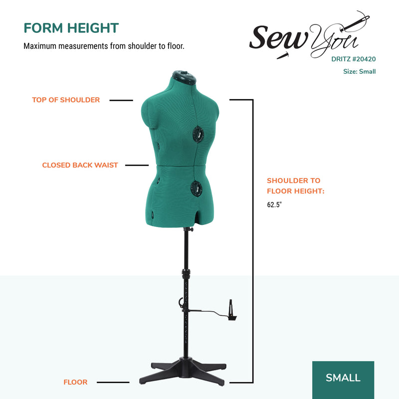 Load image into Gallery viewer, 20420|Dritz Sew You Adjustable Dress Form, Small
