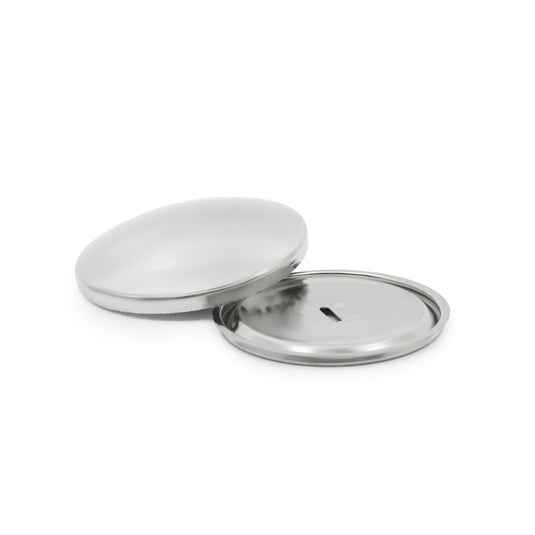 213-75|Dritz 1-7/8" Half Ball Cover Buttons, 2 pc, Nickel