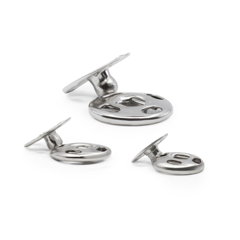 Load image into Gallery viewer, 81-65|Dritz Sew-On Snaps, 36 Sets, Assorted Sizes, Nickel
