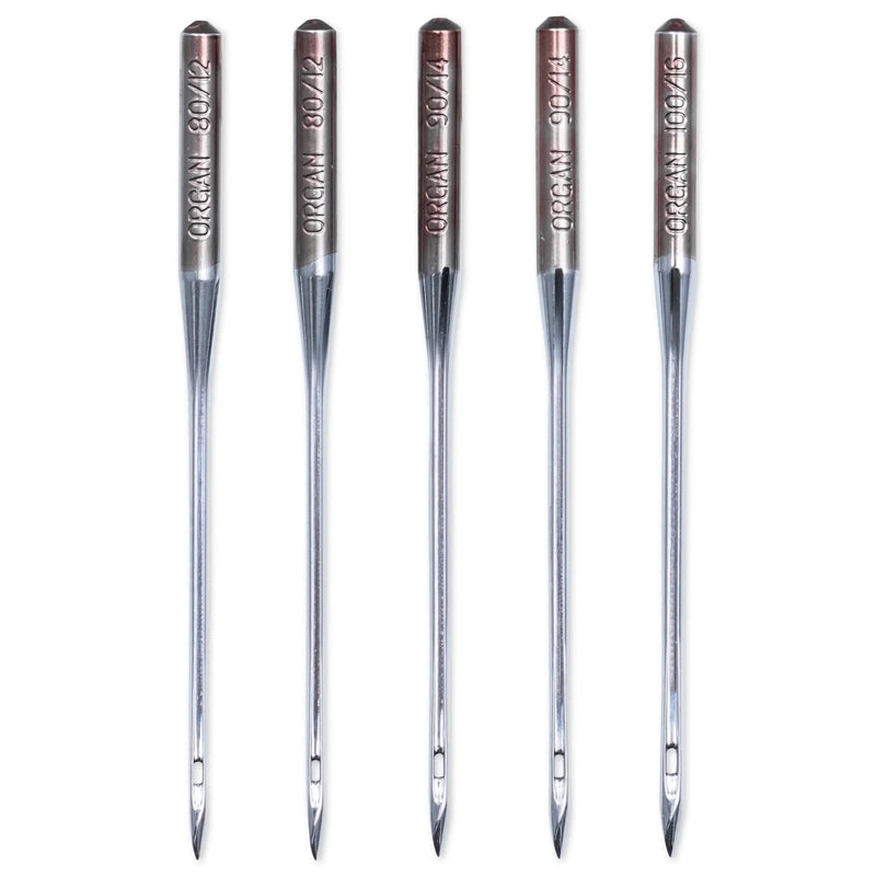 Load image into Gallery viewer, 154450|Prym Leather Sewing Machine Needles, Sizes 12-16 (No. 80-100), 5 PC