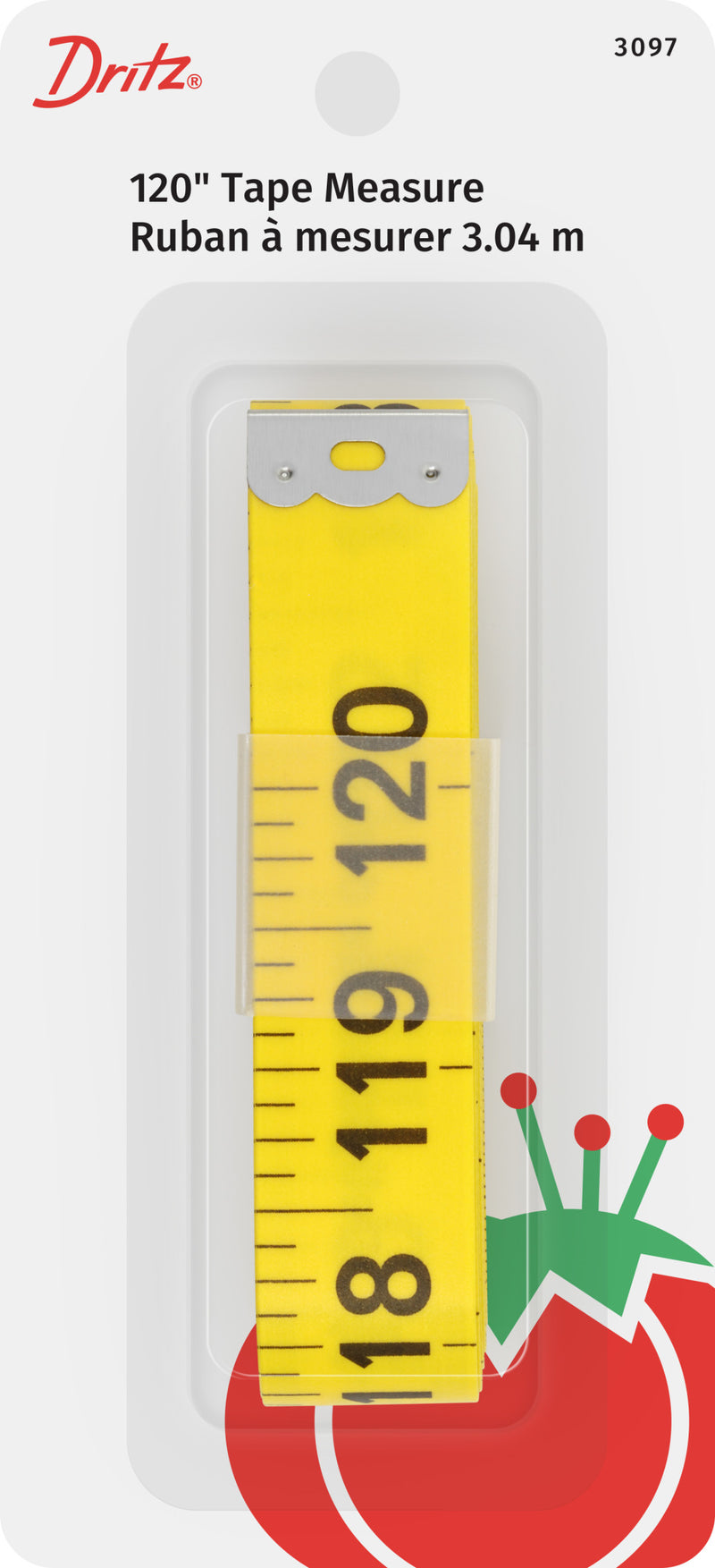 Cargue la imagen en el visor de la galería, 3097|Dritz 120-Inch Tape Measure, Yellow