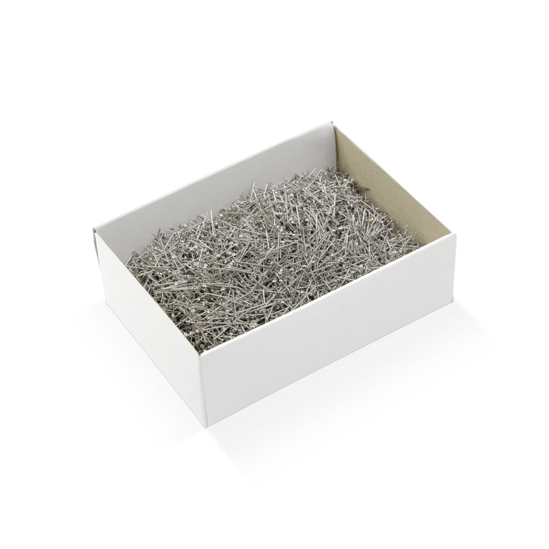 Cargue la imagen en el visor de la galería, 110300|Prym Extra-Fine Lill Pins, Size 8, Nickel, 1/2 lb