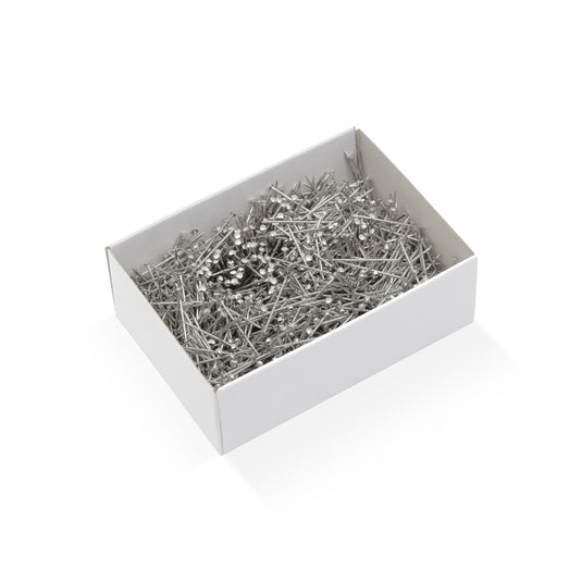 114300|Prym Bank Pins, Size 17, Nickel, 1/2 lb
