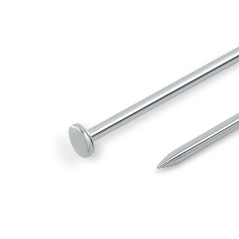 Cargue la imagen en el visor de la galería, 110300|Prym Extra-Fine Lill Pins, Size 8, Nickel, 1/2 lb
