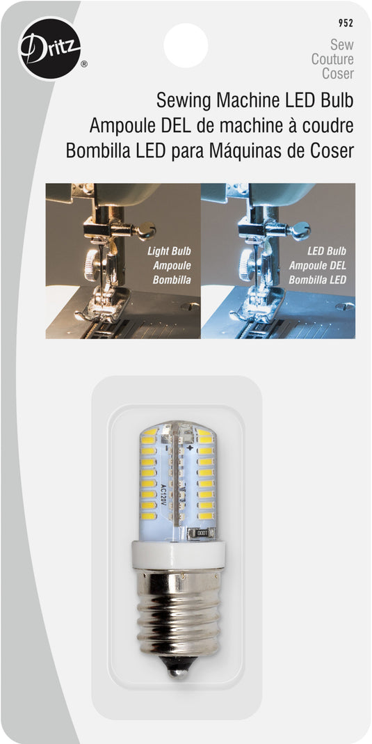 952|Dritz Sewing Machine LED Light Bulb with Screw-In Base