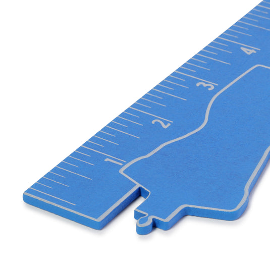 5118|Dritz 6" Wooden Ruler, Dress Form