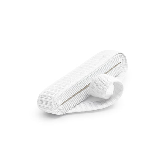 9507W|Dritz 1" Non-Roll Elastic, White, 2-1/2 yd