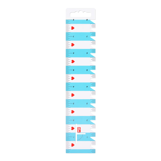 60119|Prym 8" Flexible Ruler, Turquoise