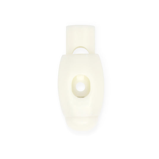 469-9|Dritz Cord Locks & Stops, White, 2 pc