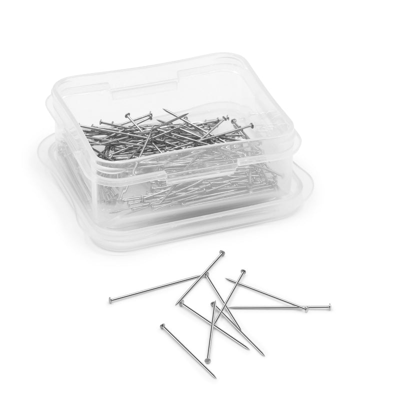 Load image into Gallery viewer, 49|Dritz 1-1/16" Silk Pins, Nickel, 200 pc