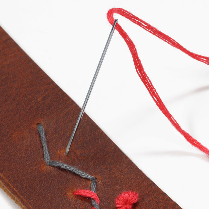 Load image into Gallery viewer, 56G|Dritz Glover/Leather Hand Needles, Size 3/7, 3 pc