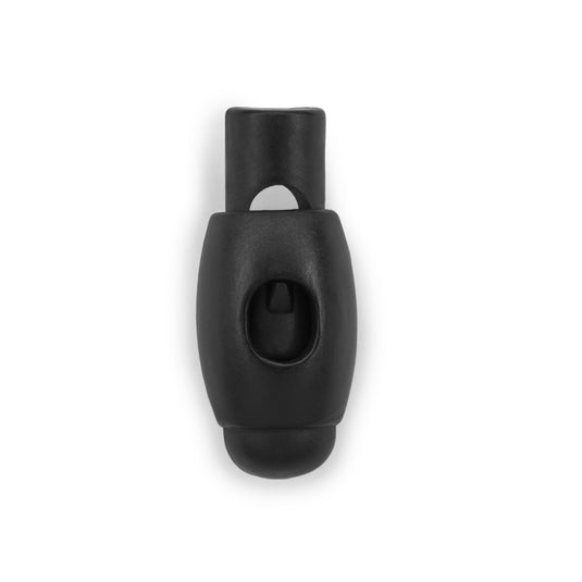 469-1|Dritz Cord Locks & Stops, Black, 2 pc