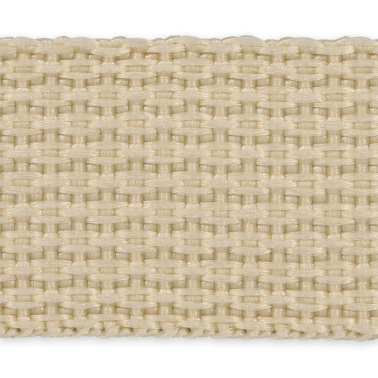 28608-25|Dritz 1" Polypro Belting & Strapping, Natural, 2 yd