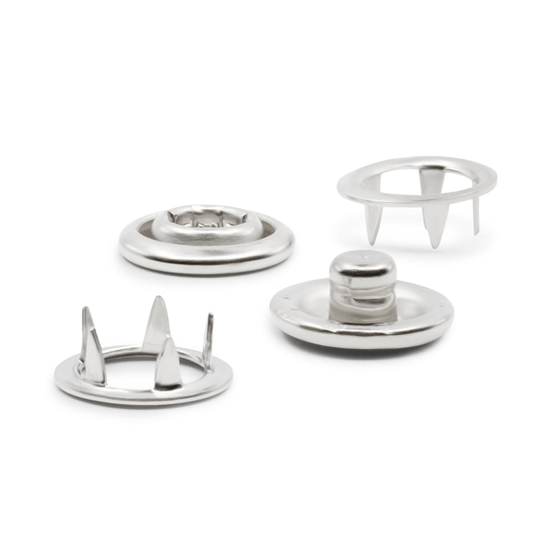 Load image into Gallery viewer, 16-65|Dritz 7/16" Snap Fasteners, 7 Sets, Nickel