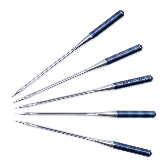 154971|Prym Overlock Sewing Machine Needles, Size 12 (No. 80), 5 pc