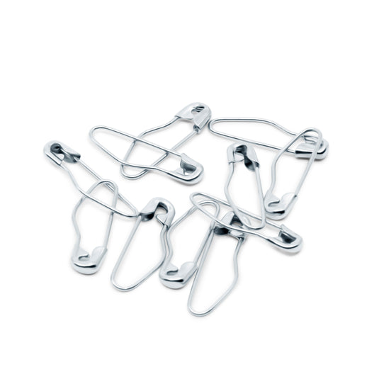 73|Dritz 3/4" Button Pins, Nickel, 10 pc