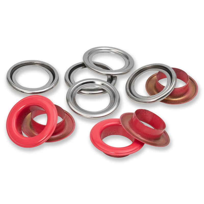 Load image into Gallery viewer, 542562|Prym Eyelets with washers 14 mm red 15pc