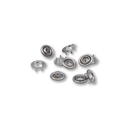 390106|Prym JERSEY 10 mm refill silver 20pc