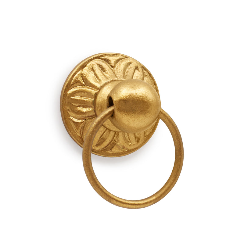 Load image into Gallery viewer, 47023|Dritz Cast Iron Ring Pull, Gilt
