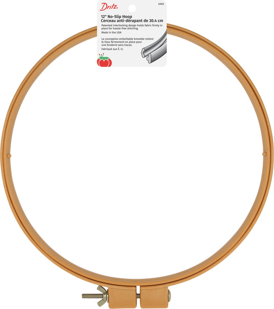 3202|Dritz No-Slip Hoop, 12"