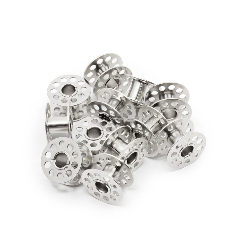 Load image into Gallery viewer, 939|Dritz Class 15 Box of Bobbins, Clear, 12 pc
