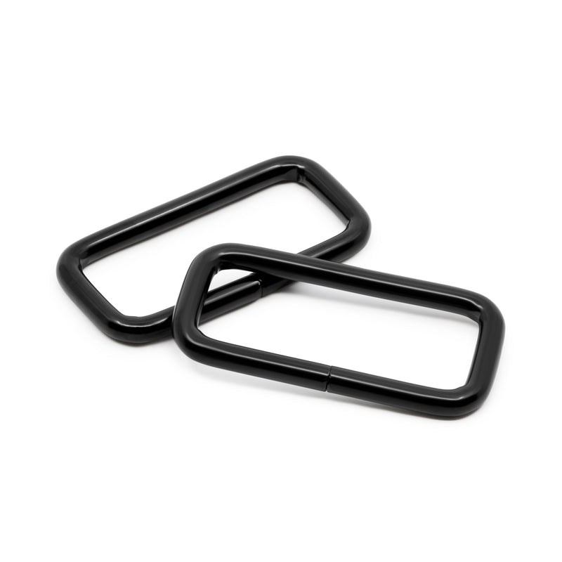 Load image into Gallery viewer, 781-1|Dritz 1-1/2" Rectangle Rings, Black, 2 pc