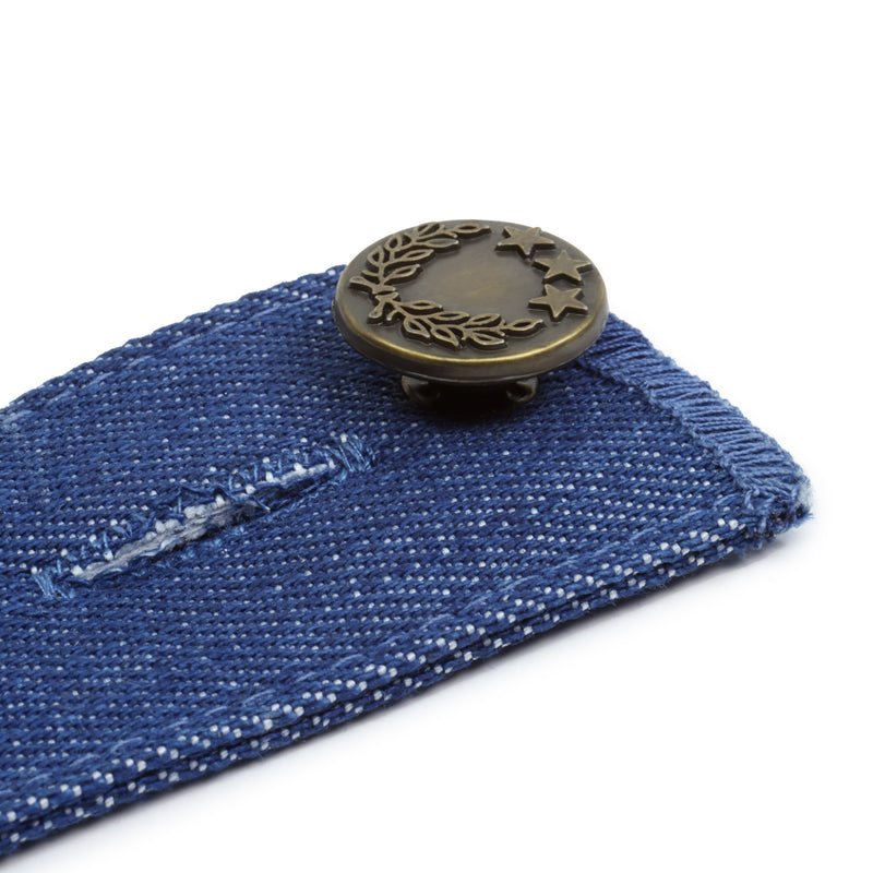 Cargue la imagen en el visor de la galería, 82676|Dritz Adjustable Pants Extender Button, Light Denim