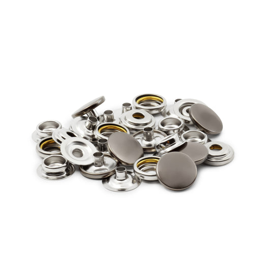 5-33|Dritz 5/8" Heavy Duty Snaps, 7 Sets, Gunmetal