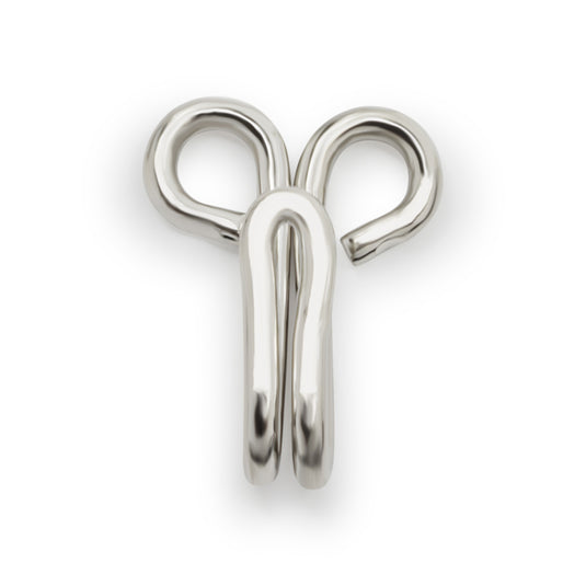 742100| Size 11 White Brass Hooks