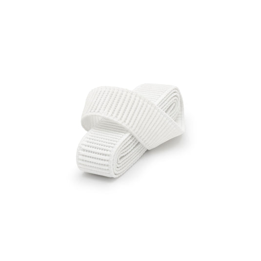 9301W|Dritz 3/4" Ribbed Non-Roll Elastic, White, 1 yd