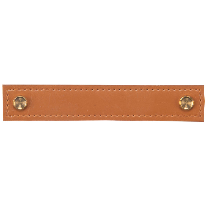 Load image into Gallery viewer, 44335-73|Dritz 5-1/2" Faux Leather Handle Set, Ocher Brown