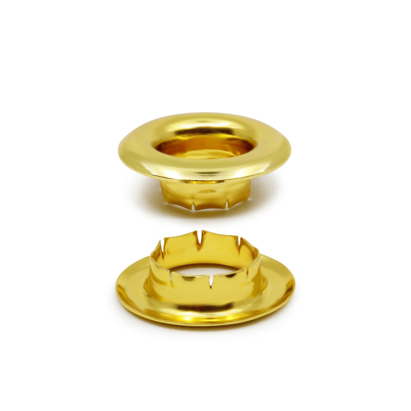 Load image into Gallery viewer, 659-35|Dritz 1/4" Large Eyelets &amp; Tools, 12 Sets, Brass