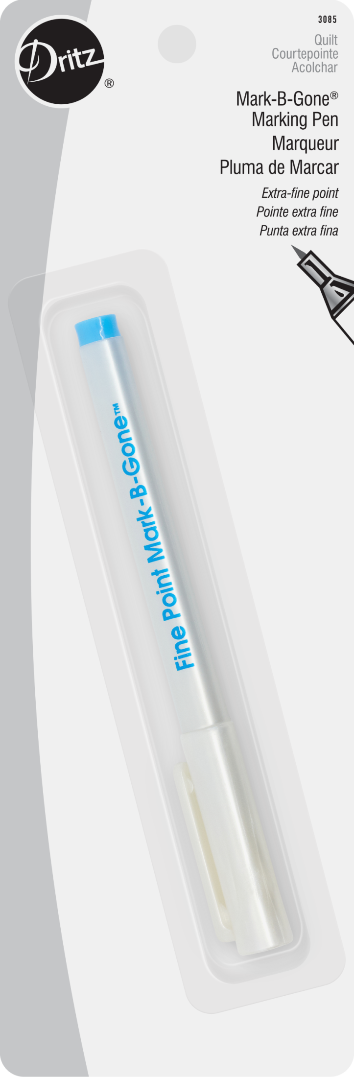 Cargue la imagen en el visor de la galería, 3085|Dritz Mark-Be-Gone Pen, Fine Point, Blue