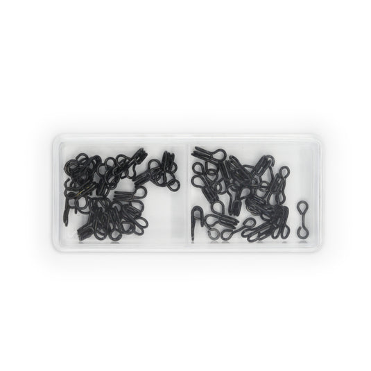 90-0-1|Dritz Hooks & Eyes, 14 pc, Black, Size 0