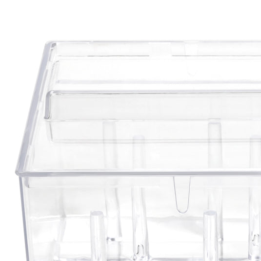 788|Dritz Thread Box for Spools and Bobbins, Clear