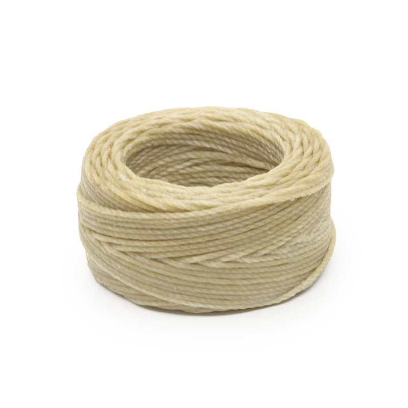 Cargue la imagen en el visor de la galería, 9043|Dritz Waxed Button Thread, Natural, 20 yd
