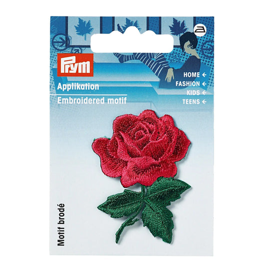 926186|Prym Applique, Rose, 1 pc