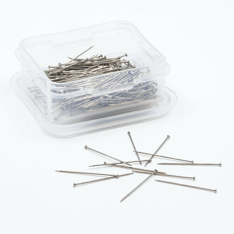 Load image into Gallery viewer, 75|Dritz 1-1/16" Extra-Fine Satin Pins, Nickel, 400 pc