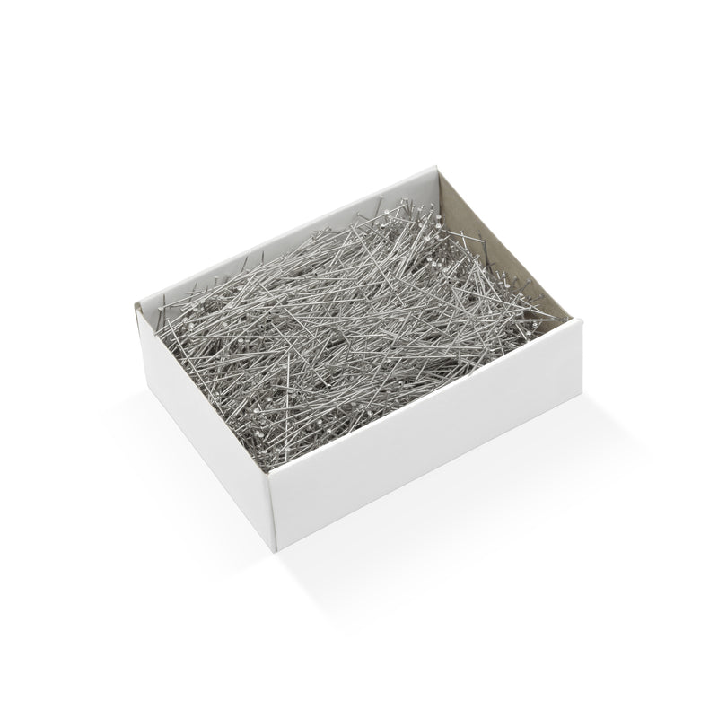 Cargue la imagen en el visor de la galería, 119600|Prym Extra-Fine Pins, Size 21, Nickel, 1/2 lb
