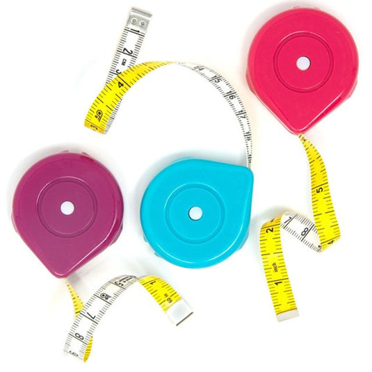 943|Dritz 60-Inch Retractable Tape Measure, Assorted Colors