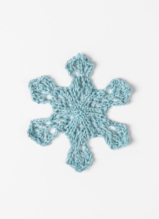 BSF-202349|Blue Sky Fibers Holiday Frost Snowflake Pattern, Free PDF Pattern
