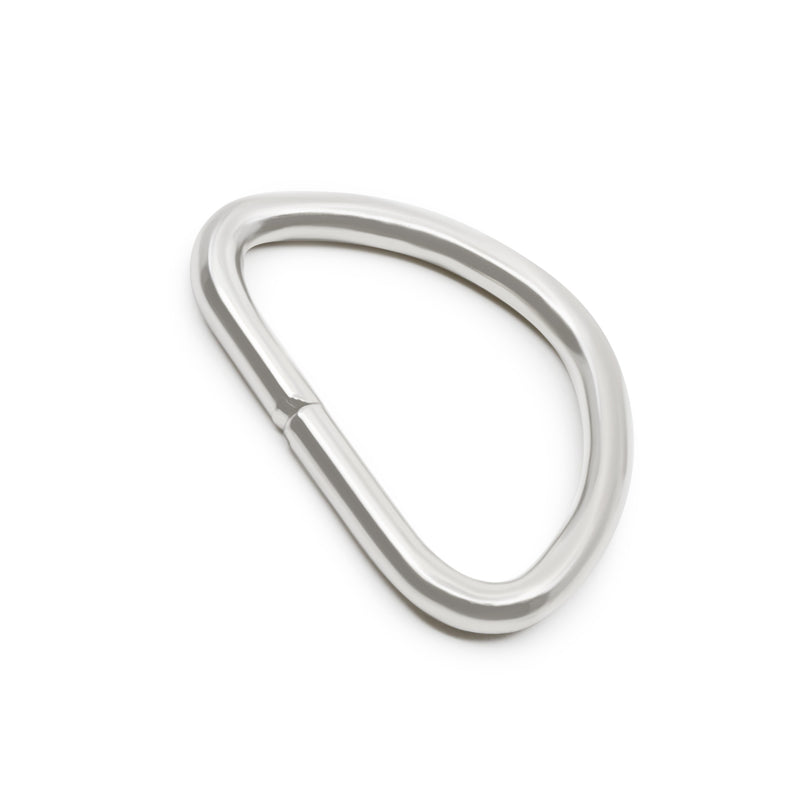Chargez l'image dans la visionneuse de la galerie, BK139|Dritz 3/4" D-Rings, Nickel, 24 pc