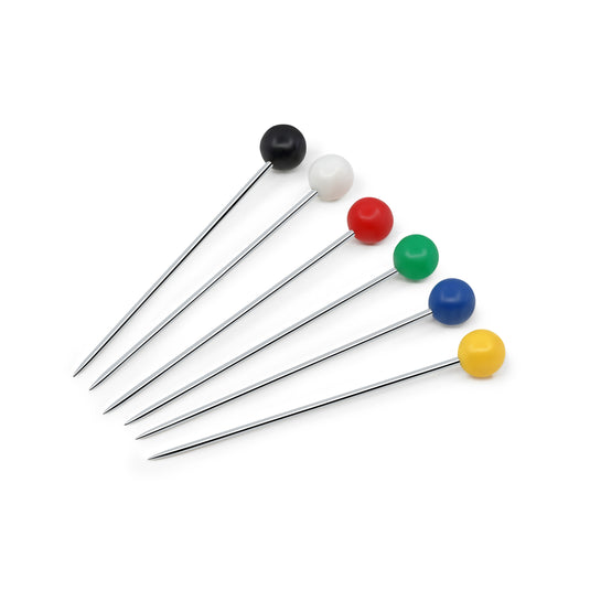 44|Dritz 1-1/4" Color Ball Pins, Assorted, 100 pc