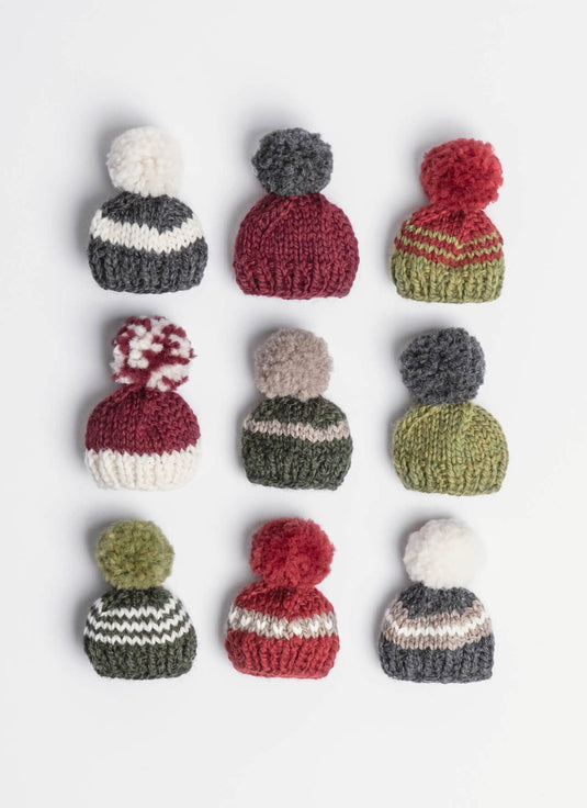 BSF-202026|Blue Sky Fibers Holiday Cheer Mini Hat Pattern, Free PDF Pattern